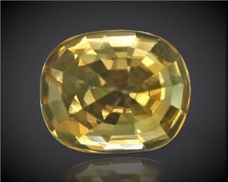 Yellow Zircon Natural Certified  5.22 CTS. ( 91933 )